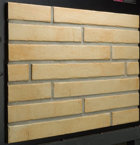 Искусственный камень плоский Lifebrick Лонг 101 бежевый рис 2