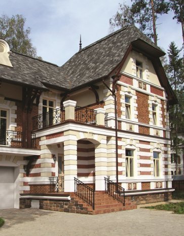 Искусственный камень угловой White Hills Данвеган 505-45 коричневый рис 2