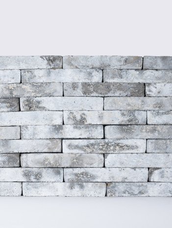 Кирпич ручной формовки Klinkers Steenfabriek Oud Caberg М150 HILV 240х100х40 мм под старину серый КМ363 рис 1