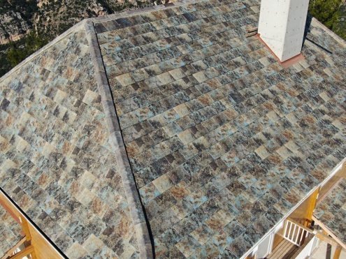 Керамическая черепица рядовая Tejas Borja Flat-5XL denver iris  ангоб 510х457 мм рис 2