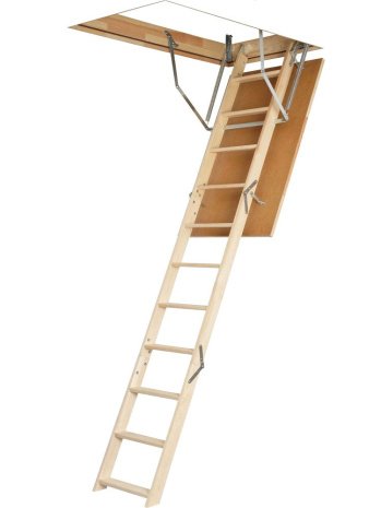 Лестница чердачная складная Fakro LWS Plus 700х1200х2800 мм рис 1