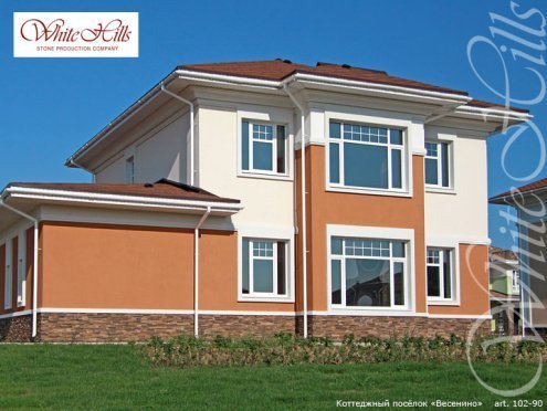 Искусственный камень плоский White Hills Кросс Фелл 102-90 коричневый рис 5