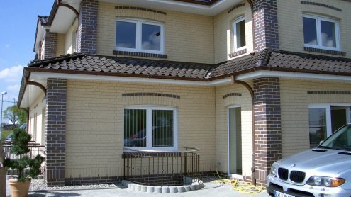 Искусственный камень плоский White Hills Реген Брик 694-10 бежевый рис 3