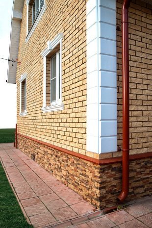 Искусственный камень плоский Leonardo Stone Верона 880 оранжевый рис 3
