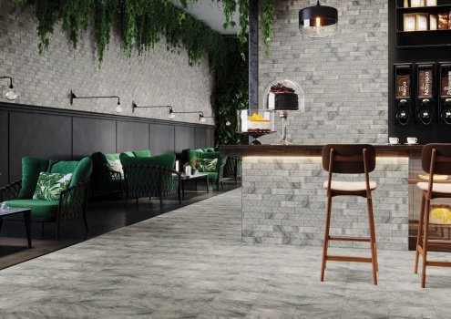 Клинкерная плитка Paradyz Matone G1 grafit 245х66х7,4 мм плоский элемент рис 3