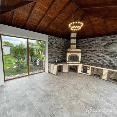 Искусственный камень плоский Leonardo Stone Лондон 465 коричневый рис 8