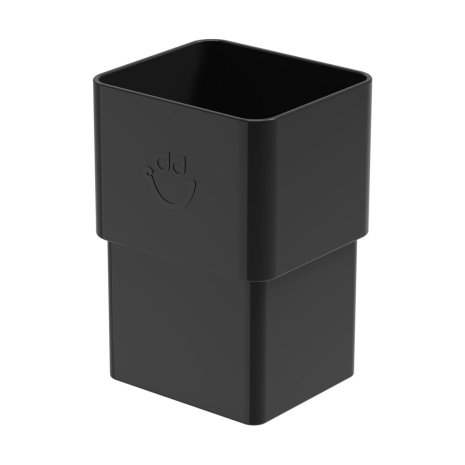 Водосточная система GALECO PVC2 муфта, ПВХ, цвет: графит рис 1