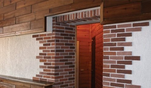 Искусственный камень плоский Камелот Манхэттен 011 коричневый рис 7