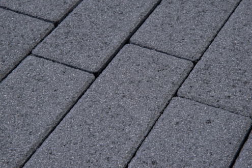 Тротуарная плитка Фабрика Готика Granite Плита Ferro амфиболит частичный прокрас 600х300х60 мм рис 1