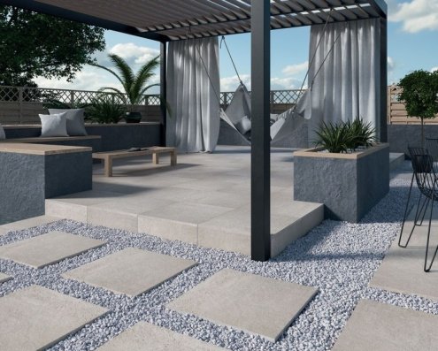 Керамогранит Paradyz Optimal Grys ретифицированная 1200х600х20мм рядовая плитка - рис 2
