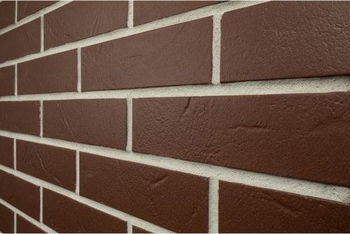 Клинкерная плитка ABC-Klinkergruppe Sonderbrand 104136 alaska braun genarbt 240х71х7 мм плоский элемент рис 2