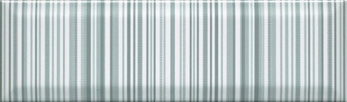 Керамическая плитка Kerama Marazzi Аккорд серо-зеленый глянцевая 285х85х8мм декор HGD/A268/9010 рис 1