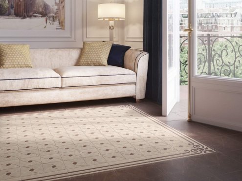 Керамогранит Kerama Marazzi Версаль бежевый матовая 300х300х11мм декор наборный ID109 рис 2