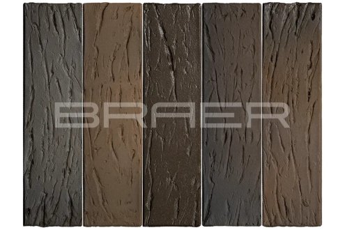 Кирпич керамический облицовочный Braer М150 limited 1 NF 250х120х65 риф рис 1