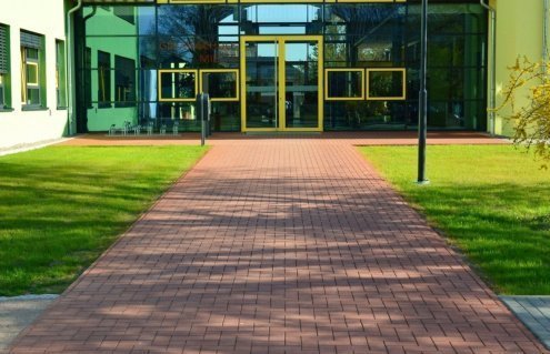 Брусчатка клинкерная Vandersanden Premium Oberlausitz Gorlitz red полный прокрас 200х100х52 мм рис 2