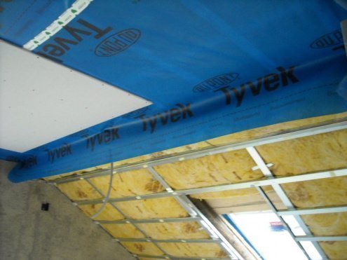 Пароизоляция Tyvek AirGuard SD-5 50м.х1500мм.х0,25мм. рис 3