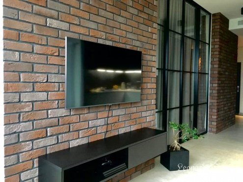Искусственный камень плоский Leonardo Stone Орли 443 коричневый рис 5