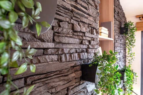 Искусственный камень плоский Eco Stone Колорадо 07-06 коричневый рис 3