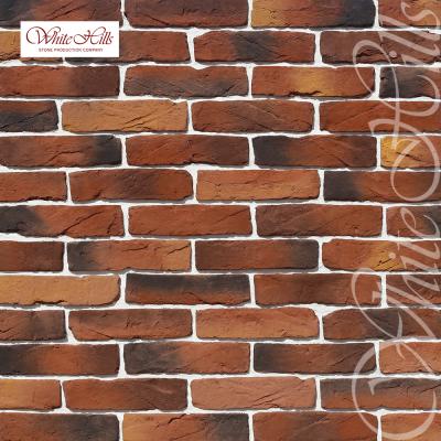 Искусственный камень угловой White Hills Тироль Брик 393-75 коричневый рис 1