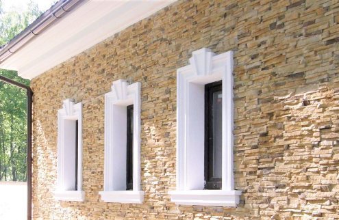Искусственный камень плоский White Hills Айгер 540-50 бежевый рис 3