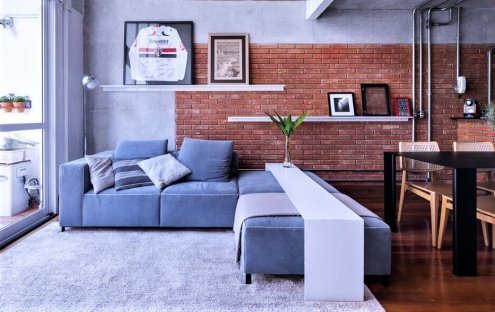 Искусственный камень плоский Eco Stone Сиэтл 09-14 красный рис 2