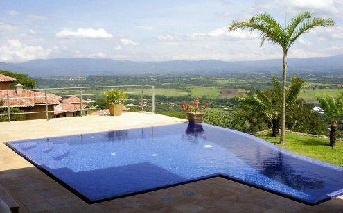 Стеклянная мозаика Ezarri Niebla Синий глянцевая 313х495х4 мм мозаика 25321 рис 2