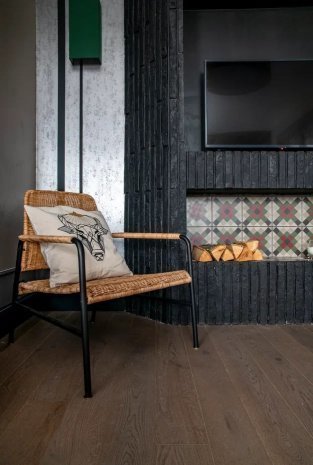 Искусственный камень плоский White Hills Бран Брик 699-80 черный рис 3
