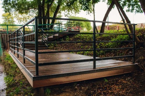 Торцевая планка "Terradeck", размер: 135х9х3000мм, цвет: коричневый рис 2