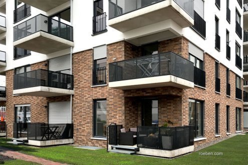 Клинкерная плитка Roben Aarhus 347082 blau-bunt 240х71х14 мм плоский элемент рис 2