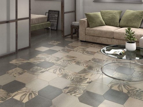 Керамогранит Kerama Marazzi Про Плэйн светло-бежевый матовая 300х300х8мм рядовая плитка DD950000N рис 2
