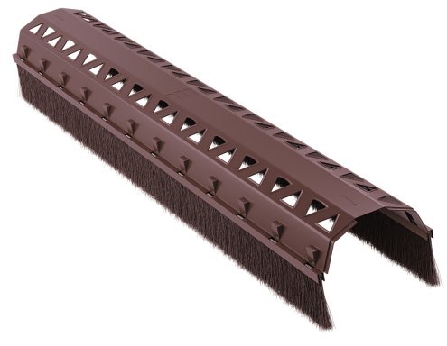 Вентиляция конька Eurovent Air Flex S каштан RAL8015 75 мм L = 1000 мм рис 1