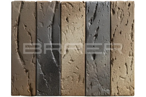 Кирпич керамический облицовочный Braer M150-M200 PRO 05.06 1 NF 250x120x65 рис 1