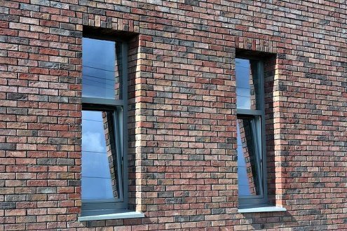 Искусственный камень плоский Eco Stone Кембридж 17-14 красный рис 6