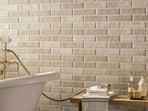 Искусственный камень плоский White Hills Сити Брик 375-10 бежевый рис 3