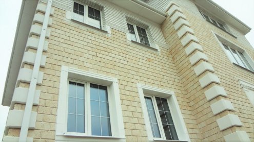 Искусственный камень плоский White Hills Йоркшир 405-30 бежевый рис 2