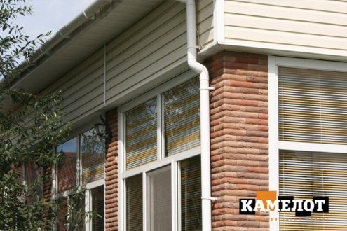 Искусственный камень плоский Камелот Честер 327 коричневый рис 6