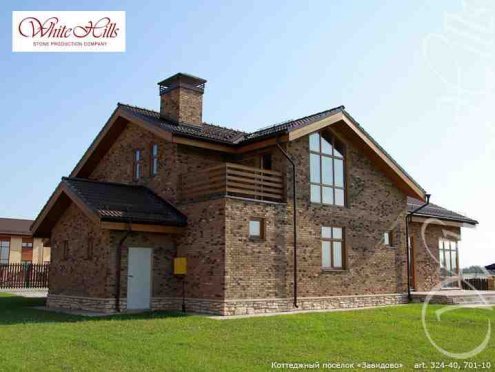 Искусственный камень плоский White Hills Тевиот 701-10 бежевый рис 3
