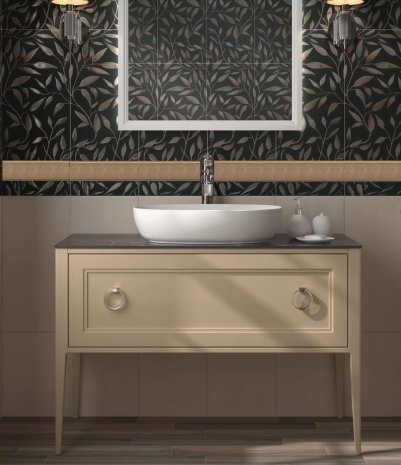 Керамическая плитка Kerama Marazzi Гинардо темно-желтый матовая 300х120х13мм бордюр BDA015R рис 2