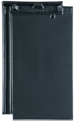 Керамическая черепица рядовая Creaton Domino finesse schieferton  глазурь 436х257 мм рис 4