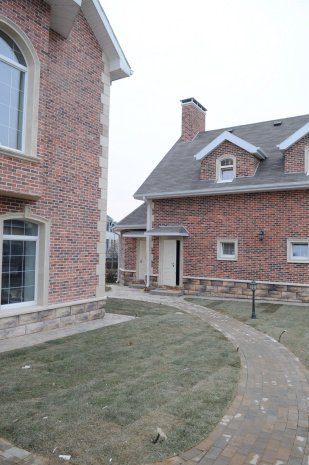 Искусственный камень плоский Eco Stone Старый город 04-08 красный рис 6