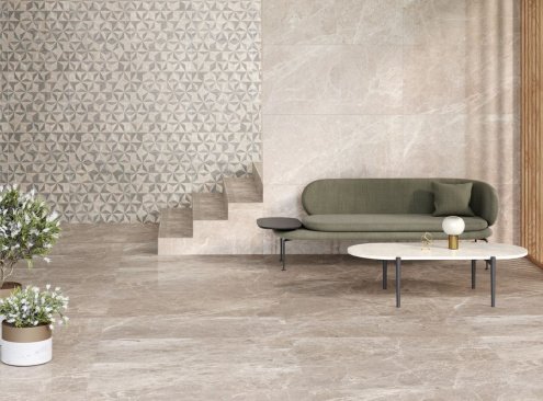 Керамогранит Vitra Marmostone Норковый lappato 1200х600х8 мм рядовая плитка K951327LPR01VTER рис 2