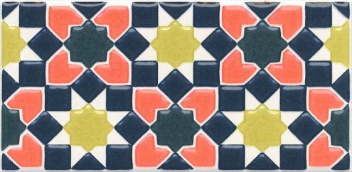 Керамическая плитка Kerama Marazzi Алькасар орнамент глянцевая 150х74 х9,2мм декор HGD/A326/16000 рис 1