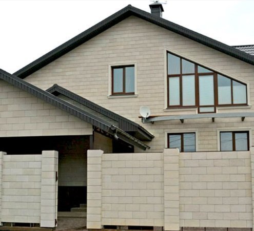 Искусственный камень плоский White Hills Тибур 515-00 белый рис 2