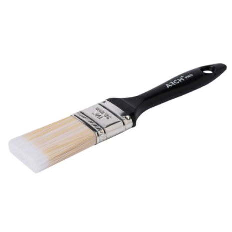 Кисть плоская ARCH PRO SILVER с синтетической щетиной 38 мм 181038 рис 1