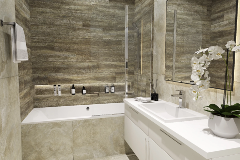 Керамогранит Gresse Arbel Bubinga матовая 1200х200х10 мм рядовая плитка GRS12-21S рис 2
