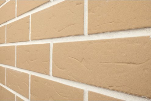 Клинкерная плитка ABC-Klinkergruppe Oberflache 104078 objekta beige genarbt 240х71х10 мм плоский элемент рис 2