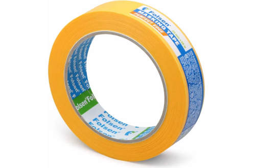 Малярная лента Folsen Perfect Edge 25 мм х 50 м желтый 0285025 рис 1
