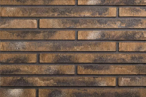 Минеральная плитка плоский элемент Wandermode Armschwung 500х40х20 мм Bronze-Schwarz AP070R20 рис 1