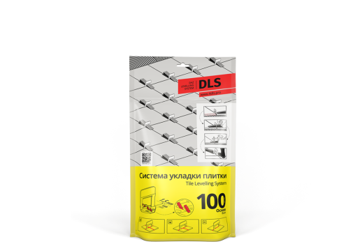 Основы для плитки DLS, 100шт; 1,5мм, арт.2 DLS0100 рис 3