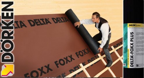 Гидроизоляционная пленка DELTA-FOXX PLUS 1,5м.х50м. рис 4
